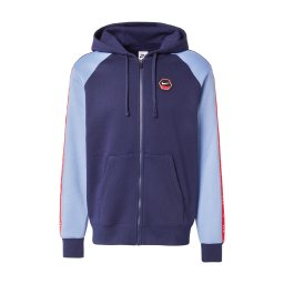 Nike Sportswear Hanorac bleumarin / albastru deschis / roșu