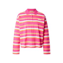 Smith&Soul Tricou galben / roz deschis / alb