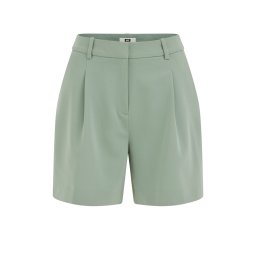 WE Fashion Pantaloni cutați verde pastel