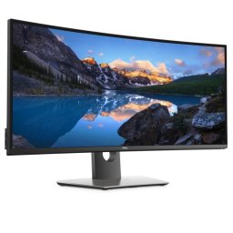 Monitor Refurbished DELL UltraSharp U3417W, 34 inch, Curbat Ultrawide, Frameless, 3440x1440, Grad Corect