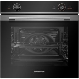 Cuptor Incorporabil 72L 10 Functii Clasa A+ Timer digital Display touch Grill Ventilatie Functie pizza Functie dezghetare Iluminare Blocare display Autocuratare catalica Geam dublu detasabil Sticla neagra+inox