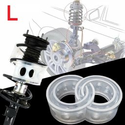 Set 2 inele distantiere pentru intarire arcuri autovehicule, material cauciuc siliconat, marime L FAVLine Selection