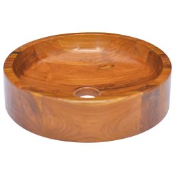 Chiuveta, Φ40x10 cm, lemn masiv de tec GartenMobel Dekor