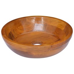 Chiuveta, Φ40x10 cm, lemn masiv de tec GartenMobel Dekor