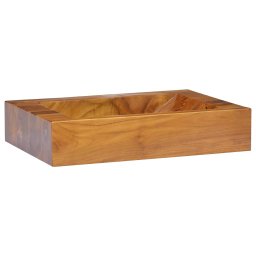 Chiuveta, 50x35x10 cm, lemn masiv de tec GartenMobel Dekor