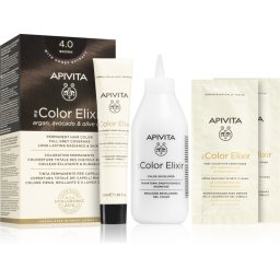 Apivita My Color Elixir culoare par fără amoniac culoare 4.0 Brown 1 buc