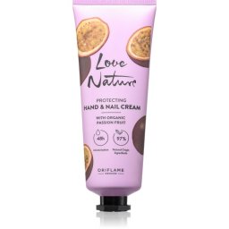 Oriflame Love Nature Organic Passion Fruit crema protectoare pentru maini 75 ml
