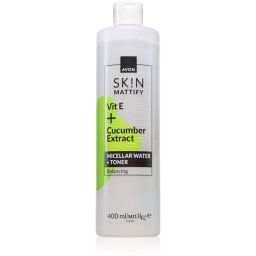 Avon Sk!n Mattify apa cu particule micele 2 in 1 400 ml