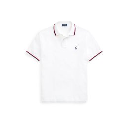 Polo Ralph Lauren Tricou albastru închis / roșu / alb murdar