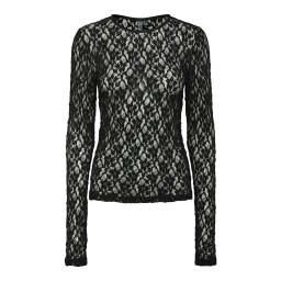 PIECES Tricou 'Hazel' negru