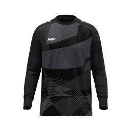 JAKO Tricot gri închis / negru / alb