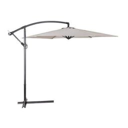 Umbrela gradina/terasa, articulatie tip banana, bej, 300 cm, Demi