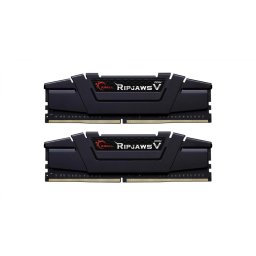 Memorie DDR G.Skill Ripjaws V DDR4 64GB frecventa 3200 MHz, 32GB x 2 module, radiator, latenta CL16, F4-3200C16D-64GVK