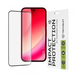 Folie de protectie Ecran Techsuit pentru Google Pixel 10a, Sticla Securizata, Full Glue, 111D, Neagra