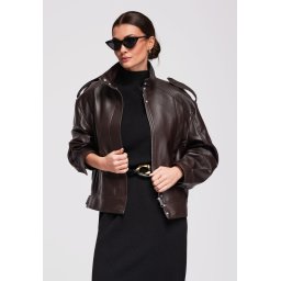 Geaca de piele dama Edoti LARICA
