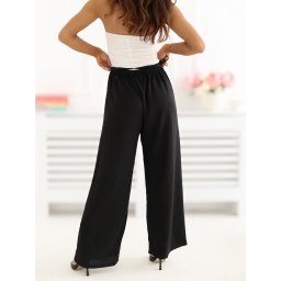 Pantaloni negri de vară