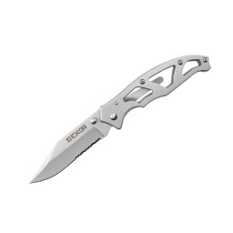 Cuțit pliabil Delphin EXOR, lama 8 cm, grosime 2 mm, otel inoxidabil