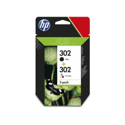 Cartus Cerneala Original HP Black/Color, nr.302, pentru DJ2130|D3639, , (timbru verde 0.3 lei), "X4D37AE"