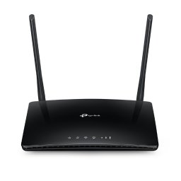 ROUTER TP-LINK wireless. 4G LTE (desktop), 300Mbps, 3 porturi 10/100Mbps + 1 WAN/LAN, "TL-MR6400" (timbru verde 0.8 lei)