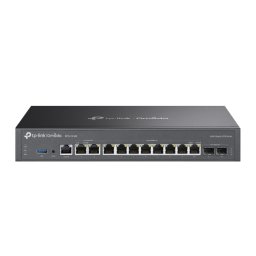 ROUTER TP-LINK VPN Multi-WAN cu porturi 2.5G, 2× Porturi RJ45 WAN/LAN de 2.5G, 8× Porturi RJ45 WAN/LAN Gigabit, 2× Sloturi SFP Gigabit "ER7412-M2" (timbru verde 0.8 lei)