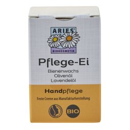 Crema solida pentru maini cu ceara de albine, ulei de masline si lavanda ecologica 50g Aries