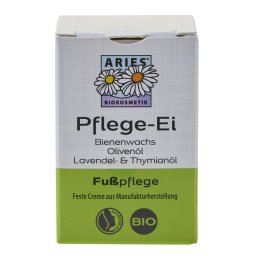 Crema solida pentru picioare cu ulei de masline, ceara de albine, ulei de lavanda si cimbru ecologic