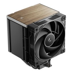 COOLER DeepCool "AK500 G2" skt. Intel si AMD, racire cu aer, vent. 120mm, 2200 rpm, 5 heatpipes, inaltime 159mm, top cover lemn, negru,"R-AK500G2-BKNNMN-GJD" (timbru verde 2 lei)