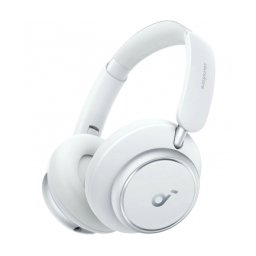 Casti Anker "Over-Ear", utilizare multimedia, Bluetooth 5.3, AUX, Noise cancelling, ANC, 2 x mic, durata baterie pana la 50 ore, negru, USB-C, Soundcore Space Q45, "A3040G21" (timbru verde 0.18 lei) - 0194644107567