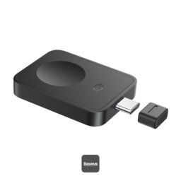 ADAPTOR alimentare Baseus MagPro Magnetic, incarcator wireless pentru Apple watch, USB Type-C la MagPro 2.5W, negru "P10264106123-00" (timbru verde 0.08 lei) - 6932172679491