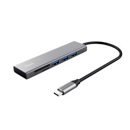 Halyx Fast USB-C & Card Reader, 3-port Hub "TR-24191" (timbru verde 0.8 lei)