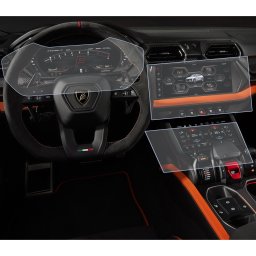 Lamborghini URUS 2022+ Set Folii de Protectie Ceasuri Digitale, Display Consola si Navigatie - HD-Premium FoliaTa