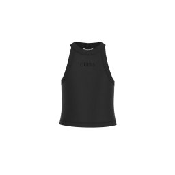 GUESS K Top Pentru copii Dye Rib Crop J6RI35KBPZ4 jblk jet black a996