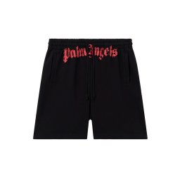 PALM ANGELS Bermude Waist Logo PMCI019S26FLE001 1025-black red