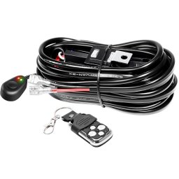 Cablaj pentru proiectoare LED cu telecomanda, functii strobo, relee si sigurante incluse, alimentare 12V FAVLine Selection