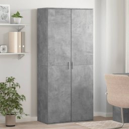 Pantofar, gri beton, 80 x 39 x 178 cm, PAL GartenMobel Dekor