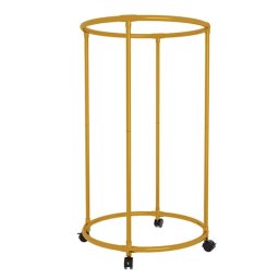Suport de haine rotativ din metal organizare spatiu durabil si stabil 130 x 75 cm Auriu greutate max 40kg