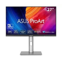 Monitor LED ASUS ProArt PA278CFRV, 27" QHD, IPS, 100 Hz, 5ms, Black/Silver