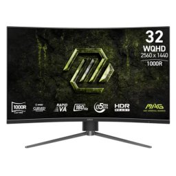 Monitor LED Curbat 325CQPF E18 31.5" 2560 x 1440 pixeli 0.5 ms GtG Negru