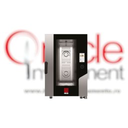 Cuptor electric combisteamer 11 tăvi GN1/1 touchscreen, cu boiler Millenial Eka Italia