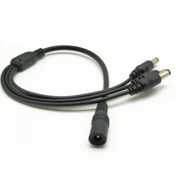 Splitter cablu alimentare 1 x DC 5.5x2.1mm la 3 x DC 5.5x2.1mm M-T, DC1-3