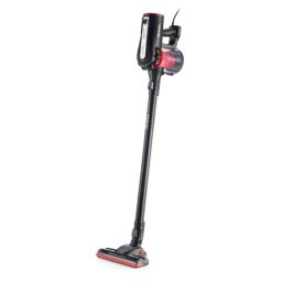 Aspirator vertical Ariete HANDY FORCE 2759, 600W, 0.5 L, Perie motorizata, LED, HEPA, Negru / Rosu