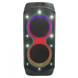 Sistem audio Crown GTB160BUM, 160W, LCD, Telecomandă, USB, FM, AUX, Bluetooth, Microfon, Negru