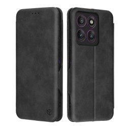 Husa Husa pentru Motorola Edge 60 Pro - Techsuit Safe Wallet Plus - Black