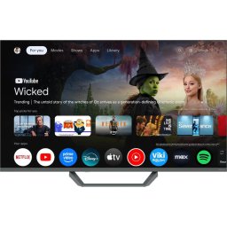 Televizor Tesla Google TV QLED Q43E655GUS, 109 cm, UHD, gri380 cd/m, CI+, HDR, VESA 200x200mm