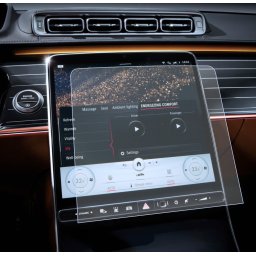Mercedes-Benz S-Class 2021+ Set (3 buc.) Folii de Protectie pentru Ceasuri/Navigatie/Tableta Spate - HD-Premium FoliaTa