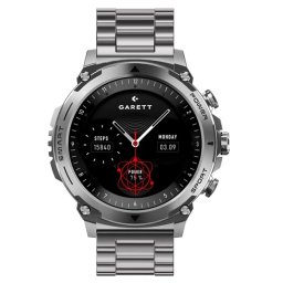 GARETT Atom argint curea metalică