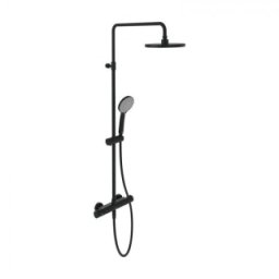 Coloana de dus cu termostat Villeroy&Boch Universal 230 negru mat