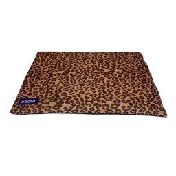 Saltea/perna impermeabila, pentru caine/pisica, model animal print, 60x40 cm