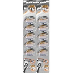 Set 2 x Aparat de Ras Flex 5, 10 Bucati