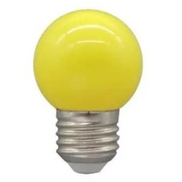 Set 2 x Becuri LED pentru Ghirlanda Luminoasa, G45, 3W, Galben, E27, Well, 10 Bucati